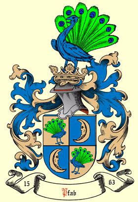 Wappen der Familie Pfab